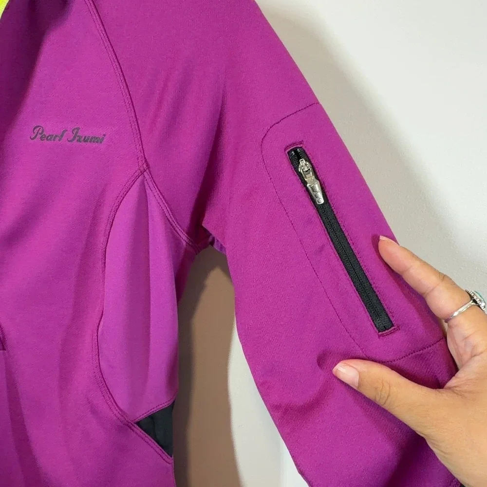 Pearl Izumi Women's Quarter-Zip Athletic Pullover Magenta Size XS